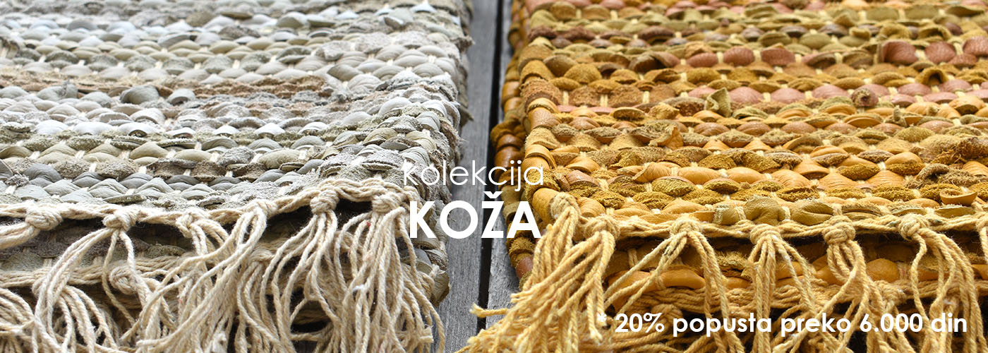 Kožne prostirke i podmetači